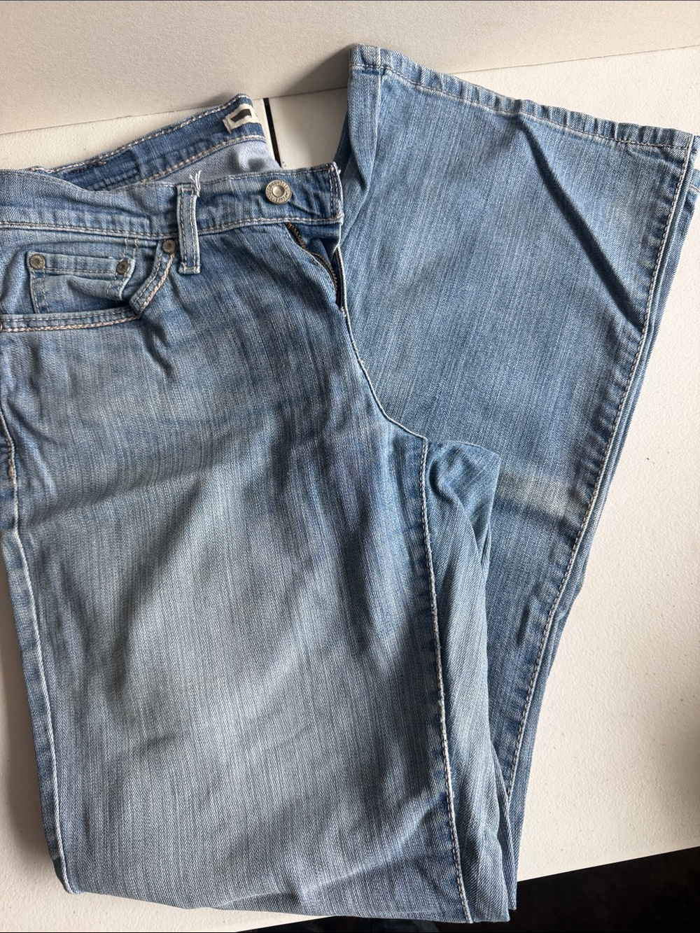 Levi's Light Blue Flare Jeans